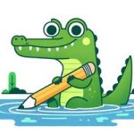 Речной Крокодил с Рисунками!