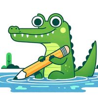 Речной Крокодил с Рисунками!