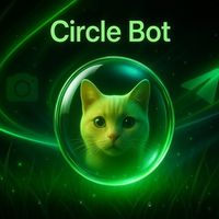 Кружки на черном фоне бот Кружки для тиктока бот